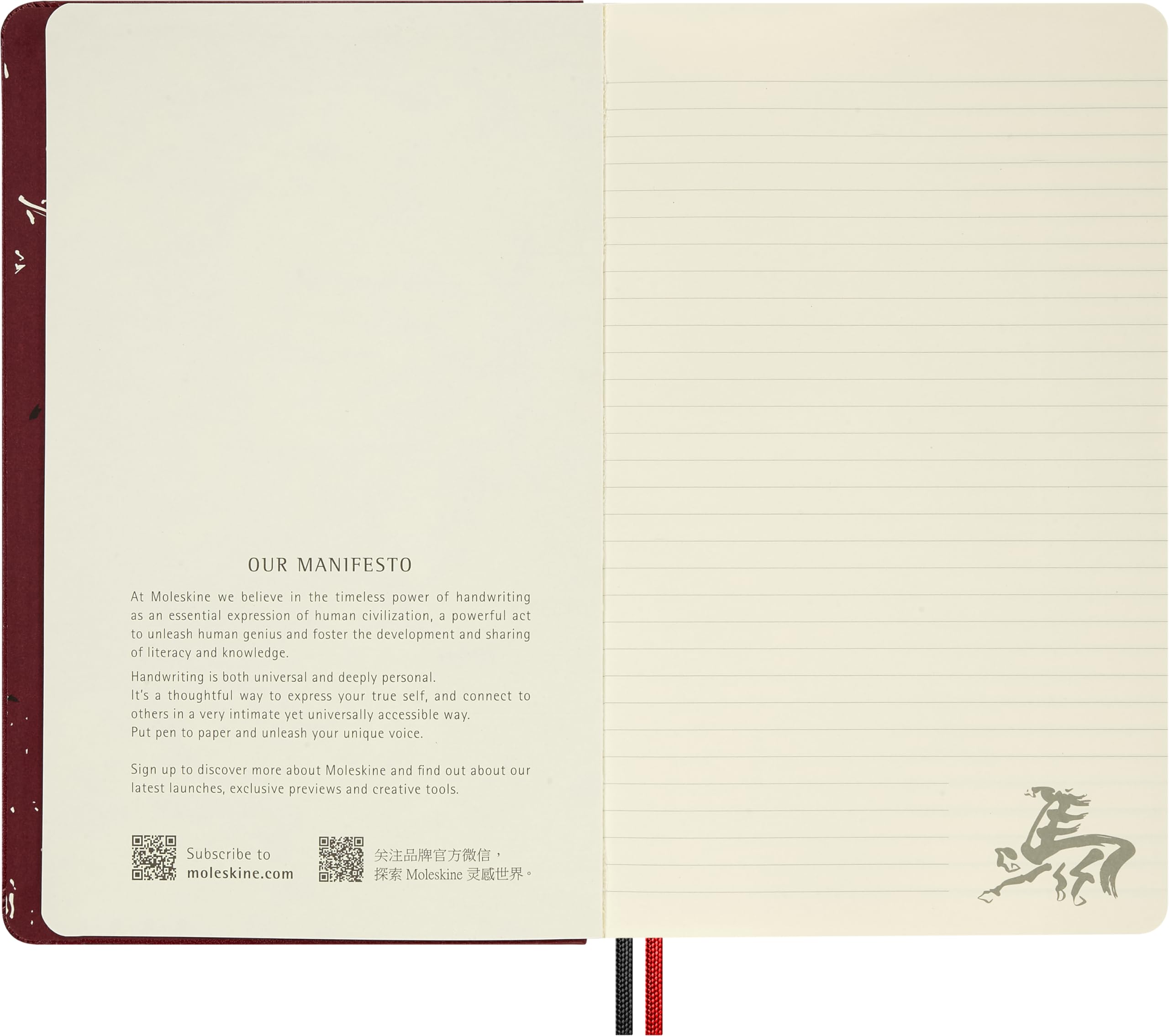 moleskine-taccuino-large-13x21-anno-del-cavallo-rigido-a-righe image 5