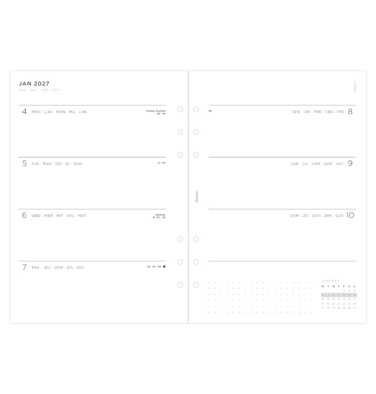 filofax-diario-settimanale-minimal-a5-multilingua-2027 image 4