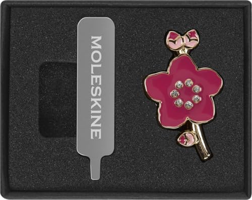 moleskine-pin-sakura-spilla-argento-in-lega-di-zinco-per-taccuino image 3