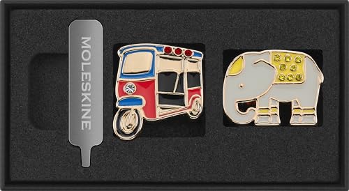 moleskine-pins-thailandia-tuk-tuk-ed-elefante-per-taccuini-e-agende image 2