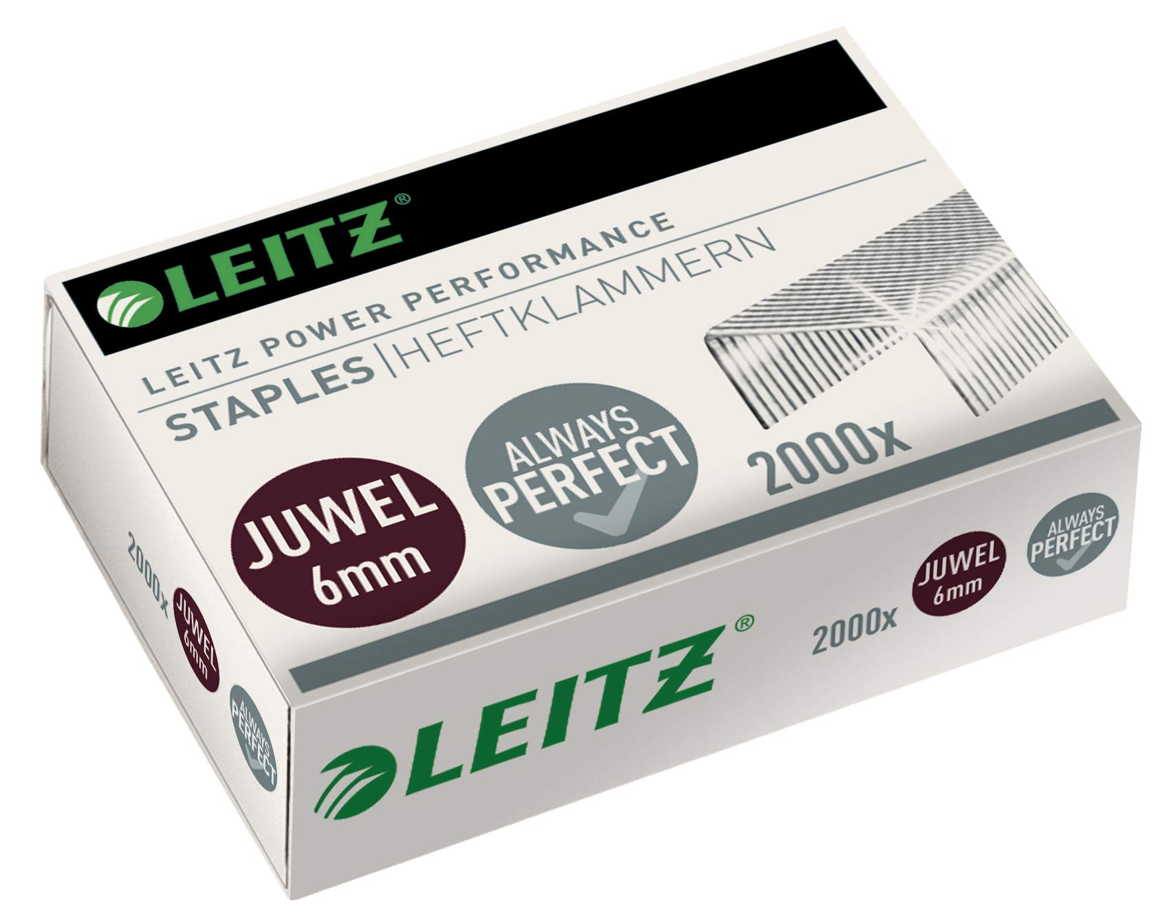 leitz-juwel-graffette-6-mm-zincate-scatola-2000-pz-56420000 image 1