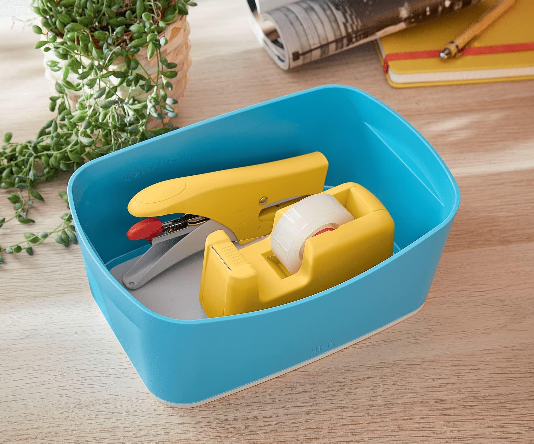 leitz-cosy-cucitrice-a-pinza-15-fogli-giallo-caldo-56450019 image 7