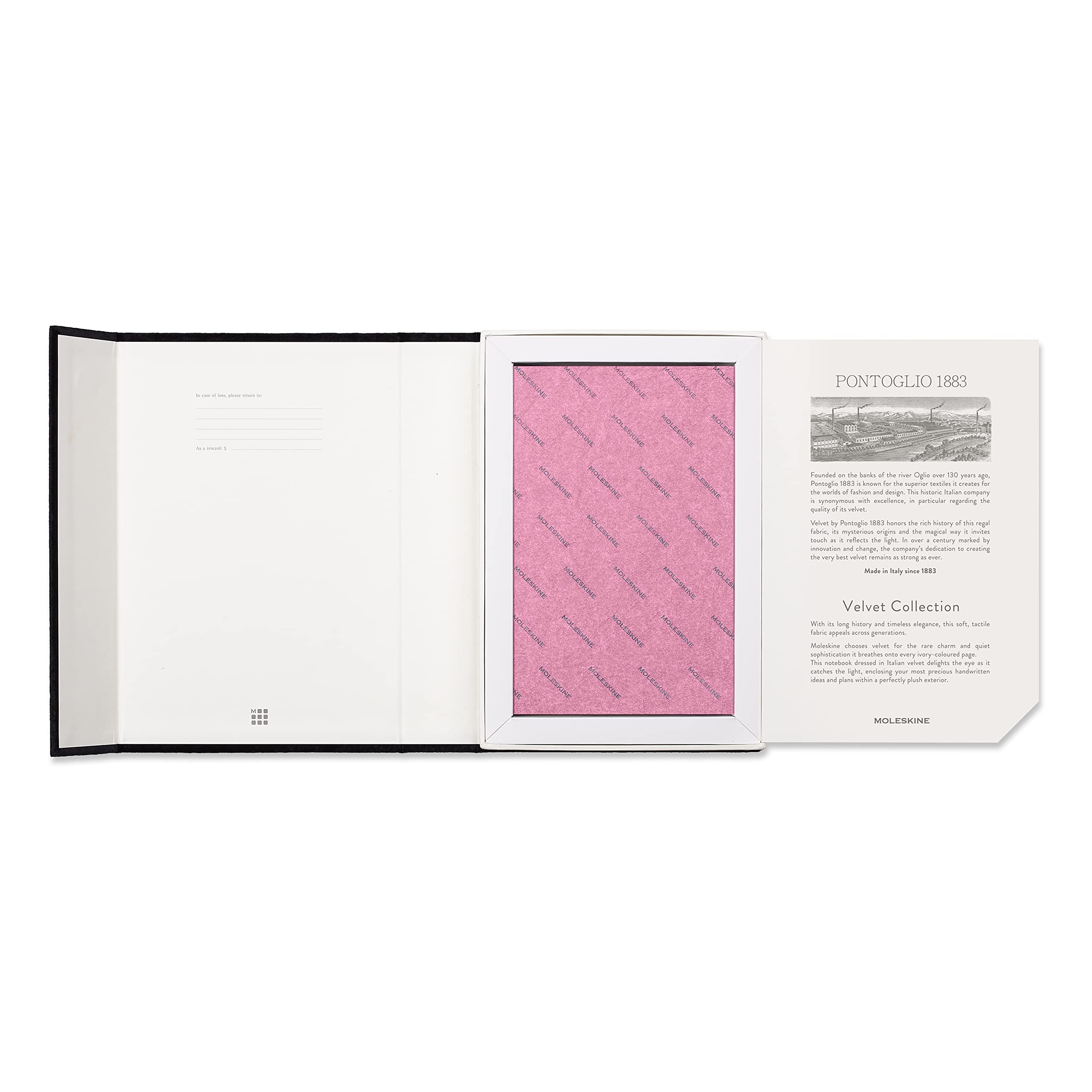 moleskine-velvet-limited-edition-taccuino-copertina-rigida-large-righe-rosa-cycl image 5