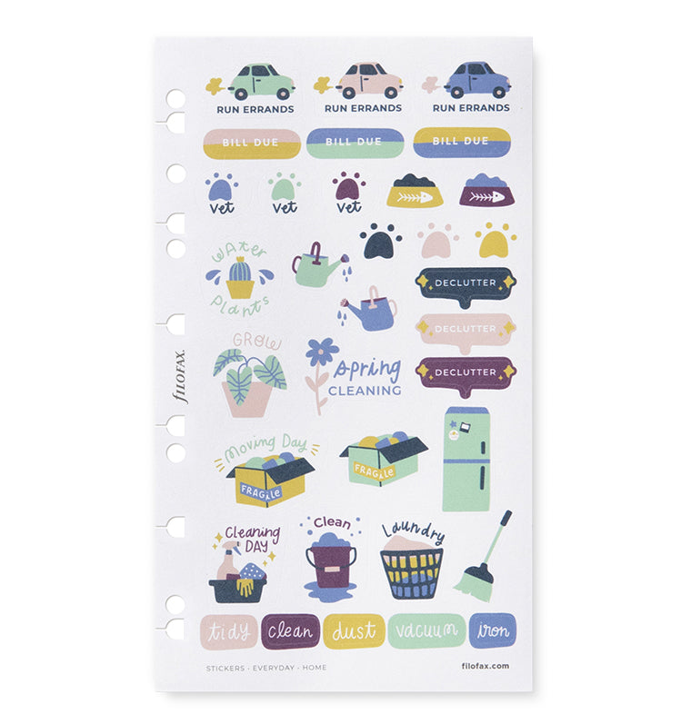 filofax-everyday-home-stickers-a5-personal image 2