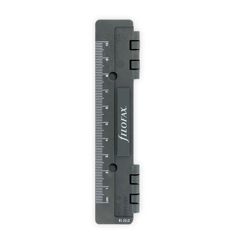filofax-perforatore-e-righello-in-plastica-pocket-2-in-1 image 1