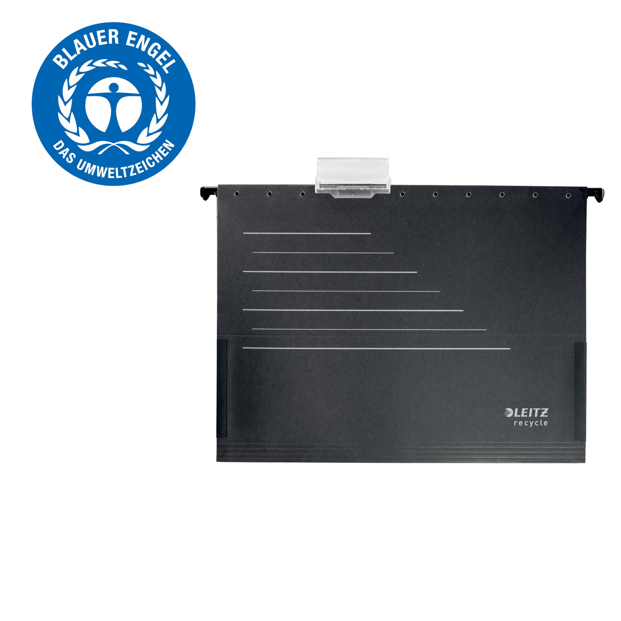 leitz-alpha-recycle-cartella-sospesa-a4-nero-grigio image 5