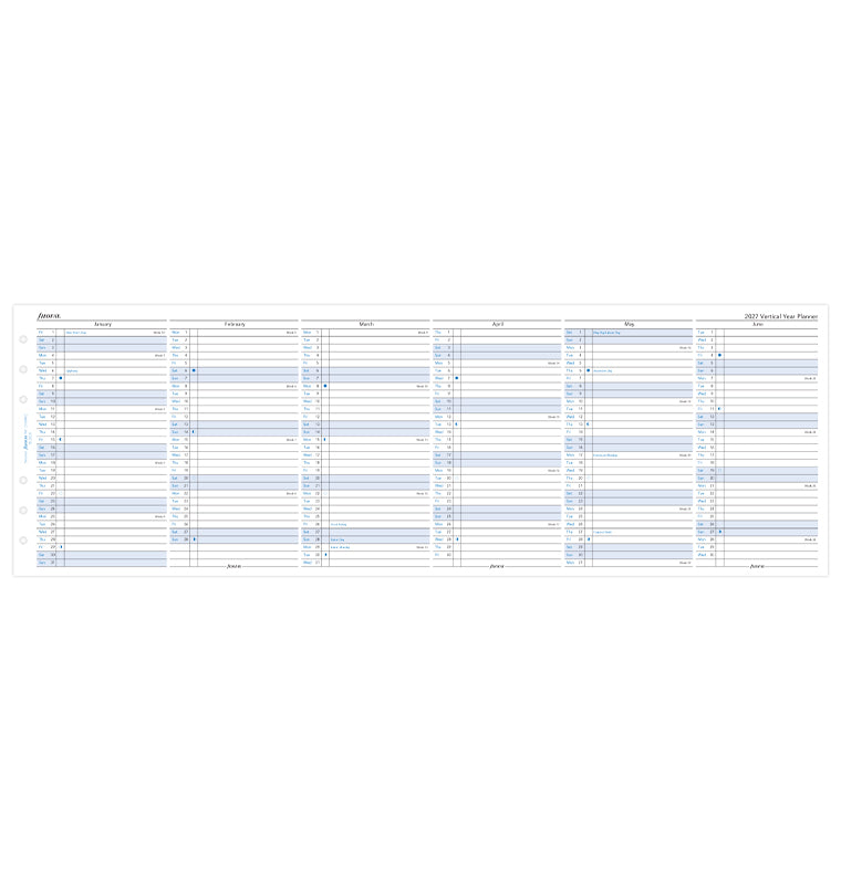 filofax-planner-annuale-verticale-personal-inglese-2027 image 4