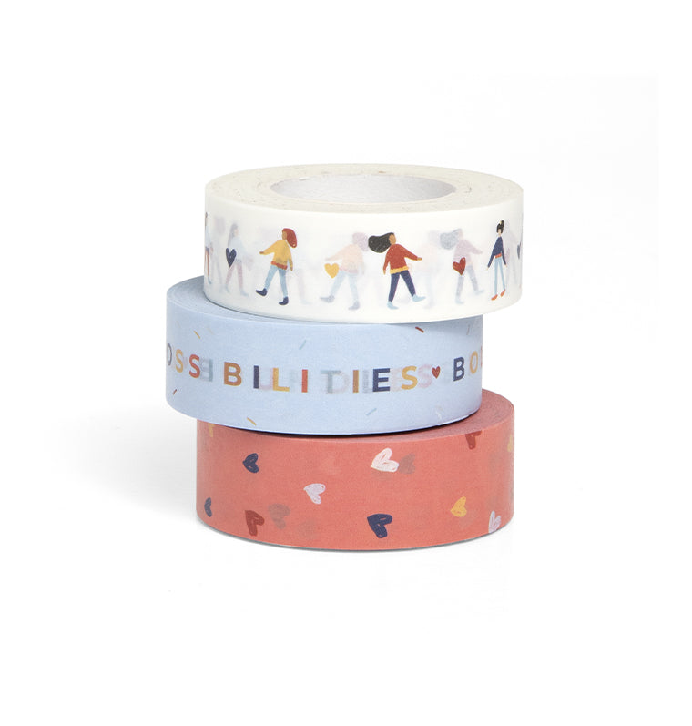 filofax-together-washi-tape-set-3-rotoli-decorativi image 1