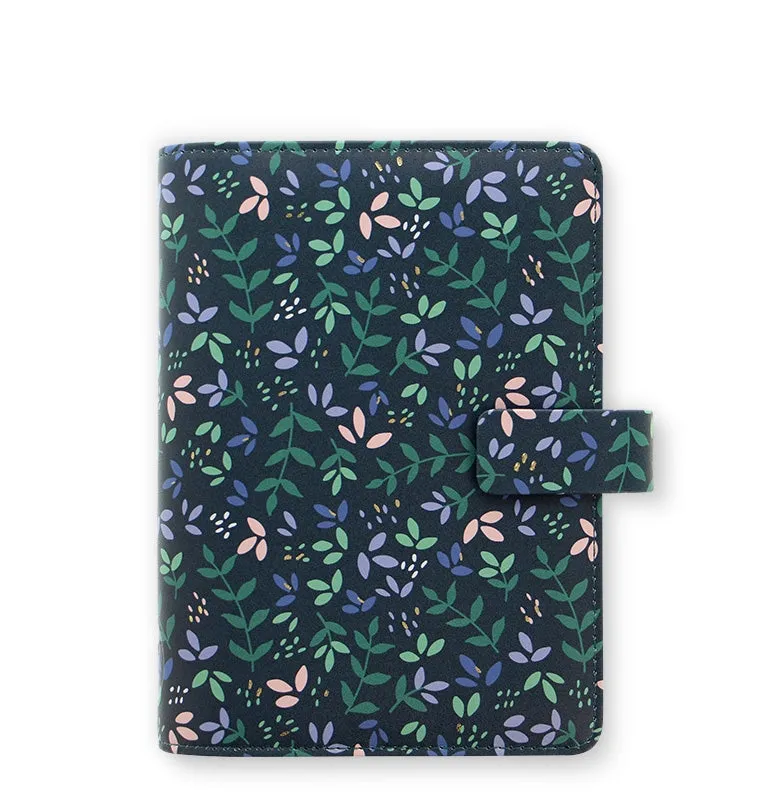 filofax-garden-organiser-personal-similpelle-verde-rosa-oro image 1