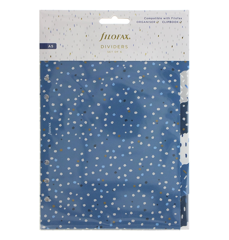 filofax-indigo-divisori-a5-per-organiser-e-clipbook-set-6-pezzi image 2