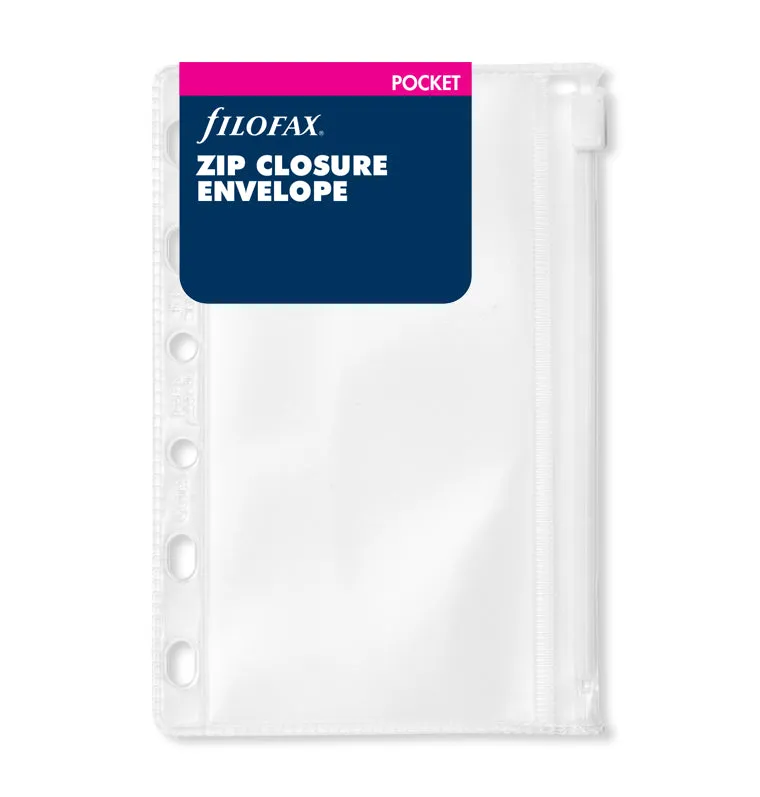 filofax-busta-trasparente-con-zip-pocket image 1