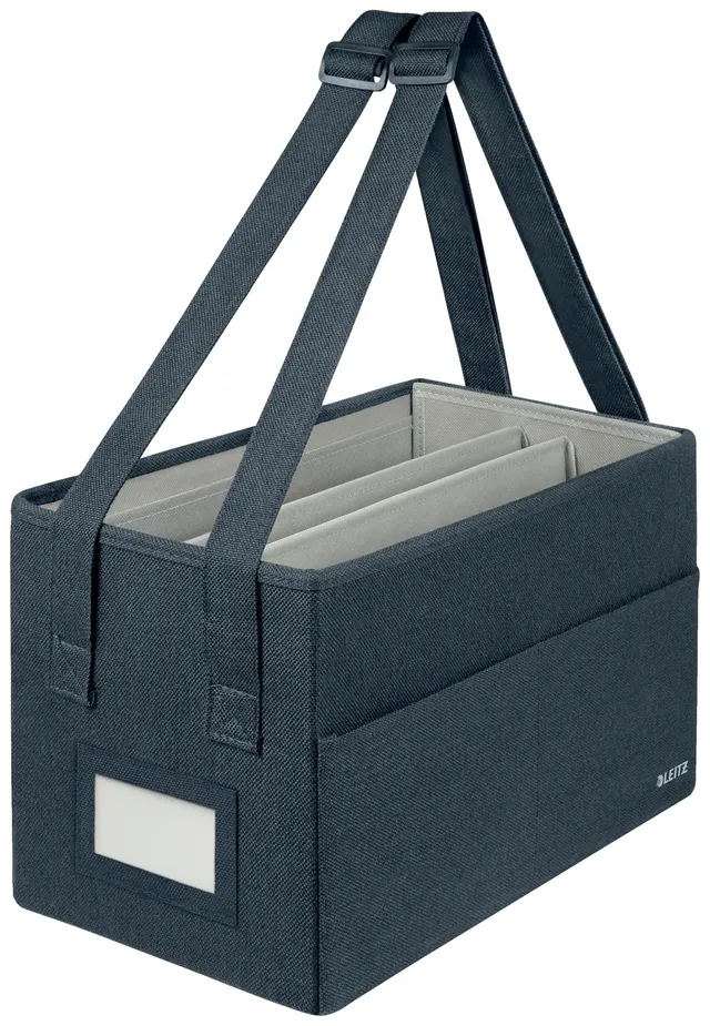 leitz-cosy-borsa-in-tessuto-per-laptop-14-370x210x220-mm-grigio-velluto-65760089 image 1