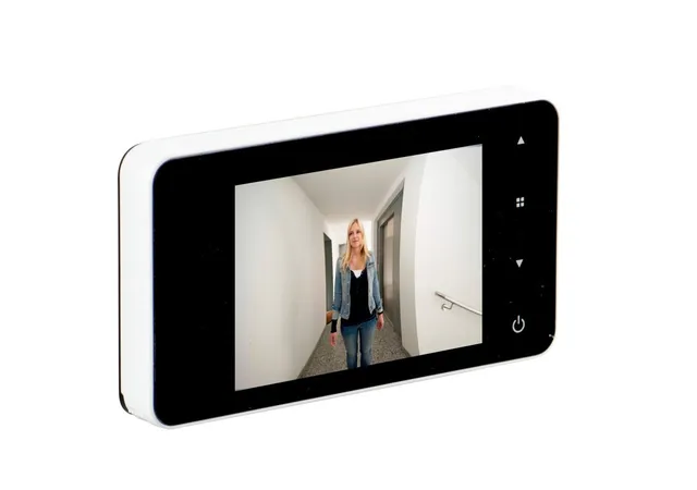 burg-w-chter-door-eguard-dg-8200-w-citofono-nero-bianco image 1