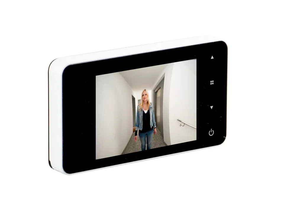 burg-w-chter-door-eguard-dg-8200-w-citofono-nero-bianco image 1