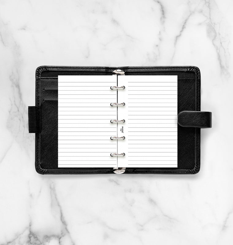 filofax-fogli-a-righe-bianchi-mini-20-fogli image 4