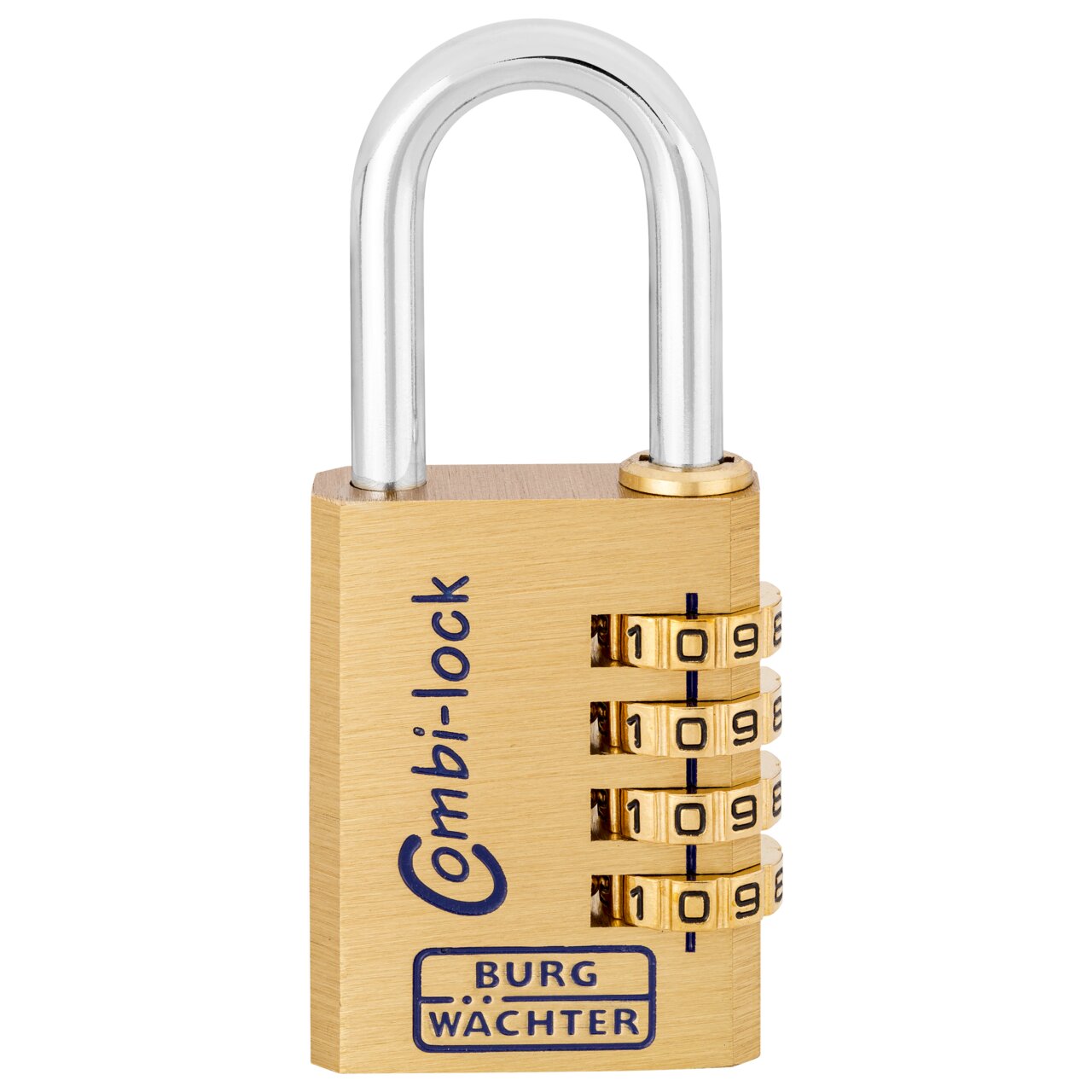 burg-w-chter-combi-80-40-m-lucchetto-a-combinazione-in-ottone image 1