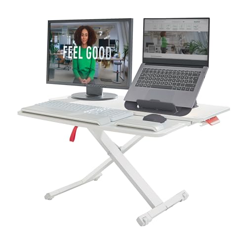 leitz-ergo-cosy-scrivania-salvaspazio-regolabile-80-x-42-cm-bianco-grigio image 7