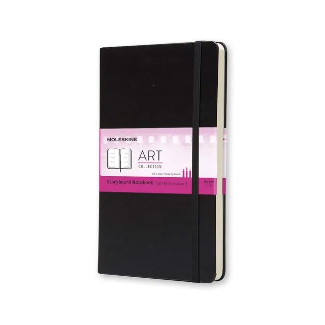 moleskine-art-storyboard-album-large-13x21-cm-nero image 1