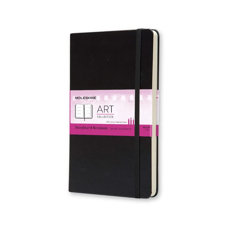 moleskine-art-storyboard-album-large-13x21-cm-nero image 1