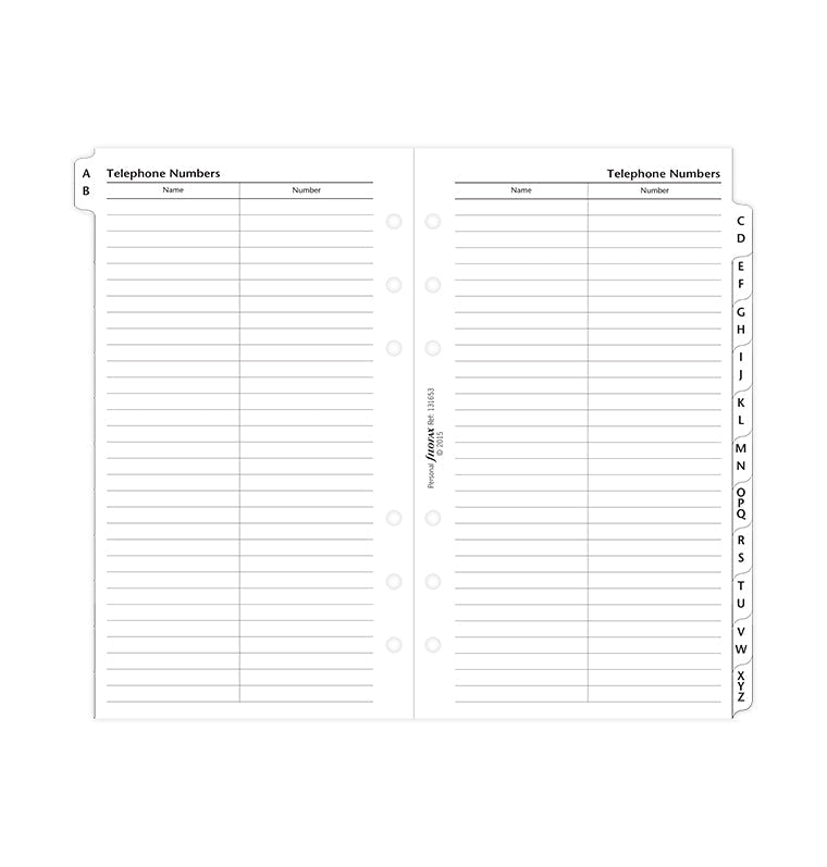 filofax-a-z-indice-indirizzi-telefono-inglese-personal image 5