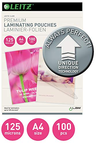 leitz-pouch-plastificazione-a4-lucida-2x125-micron-100-pezzi image 7