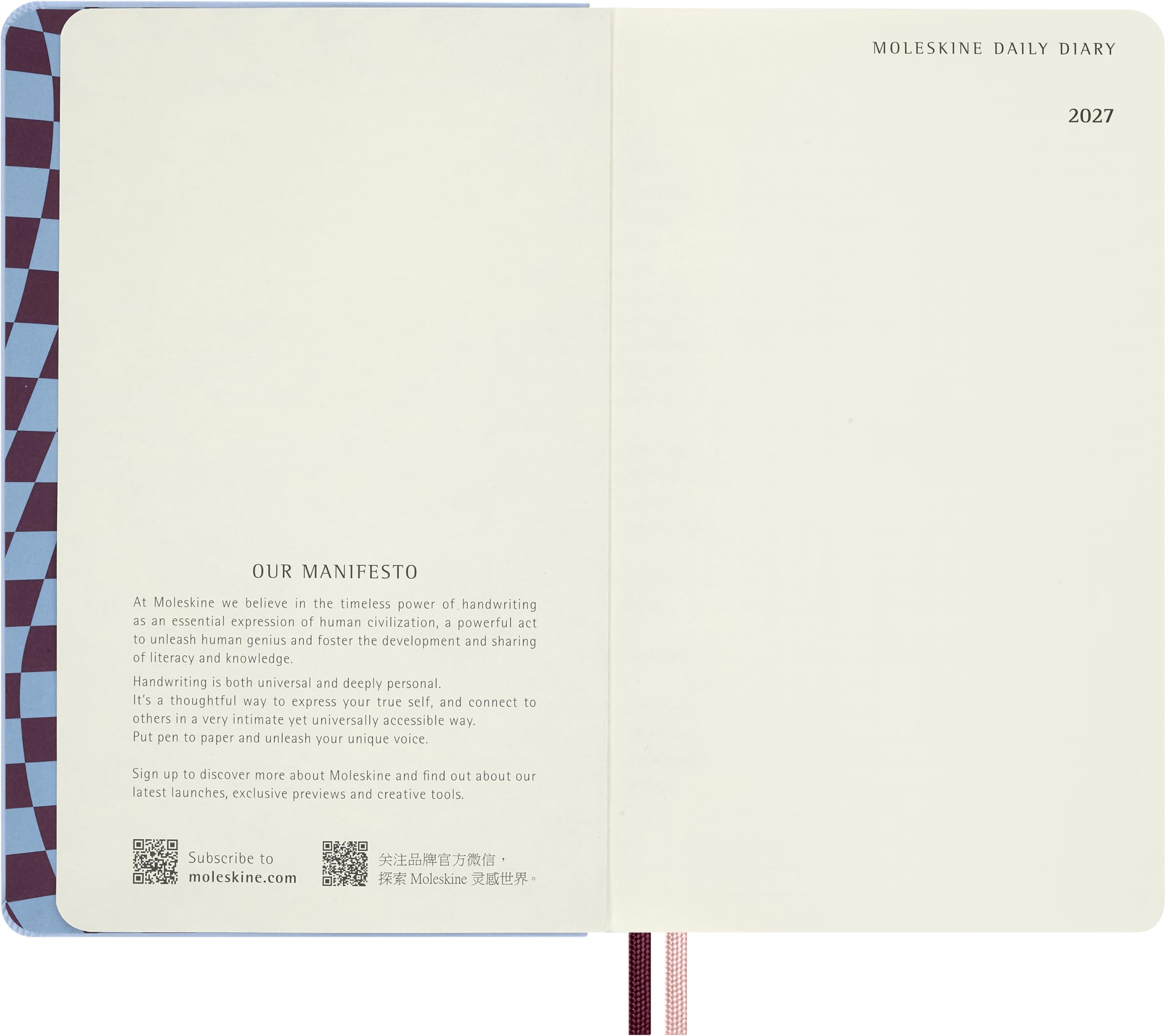 moleskine-alice-bianconiglio-agenda-giornaliera-2027-large-13x21-cm-rigida image 3