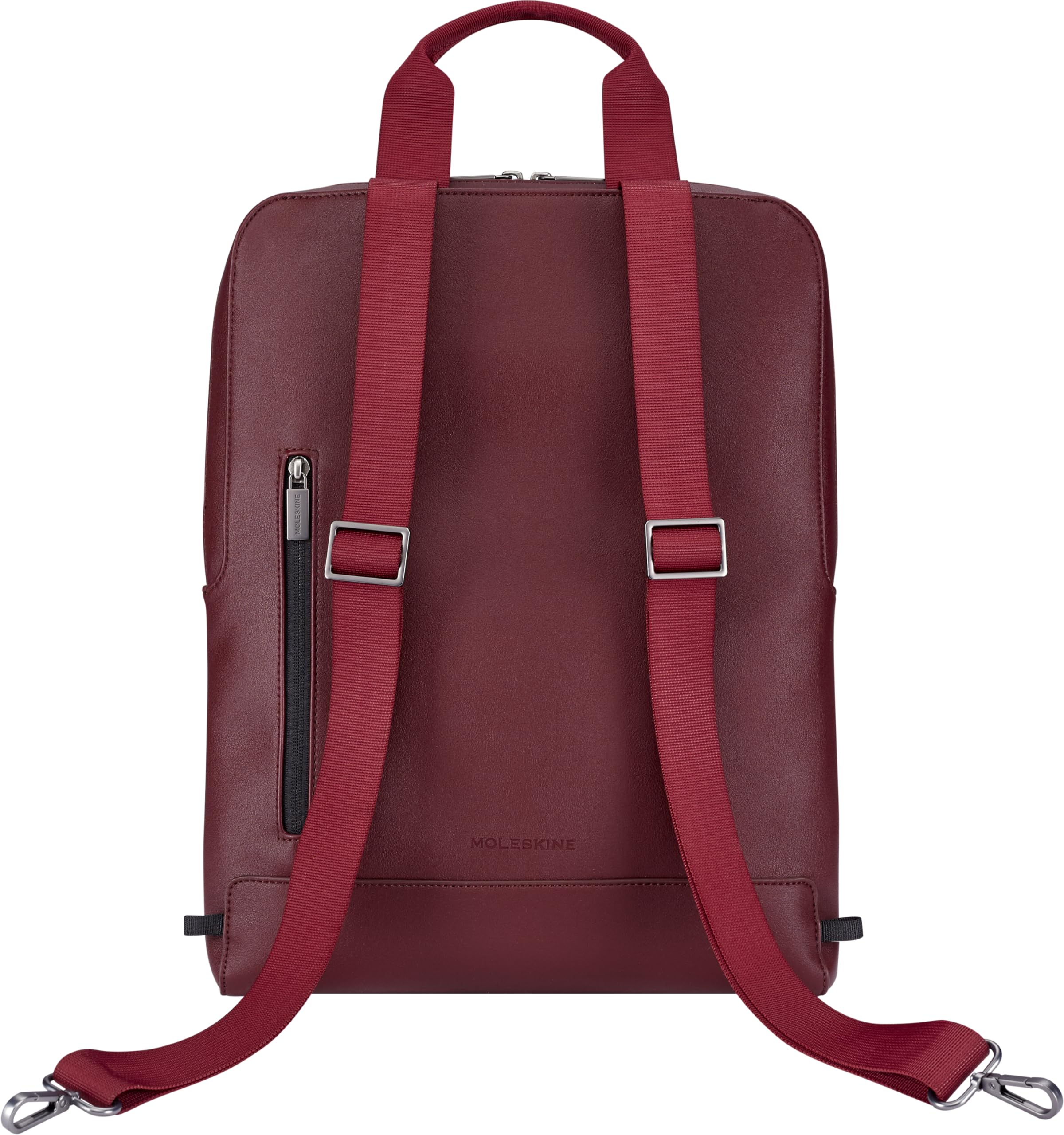 moleskine-classic-zaino-verticale-porta-pc-15-29x39x6-cm-rosso image 8