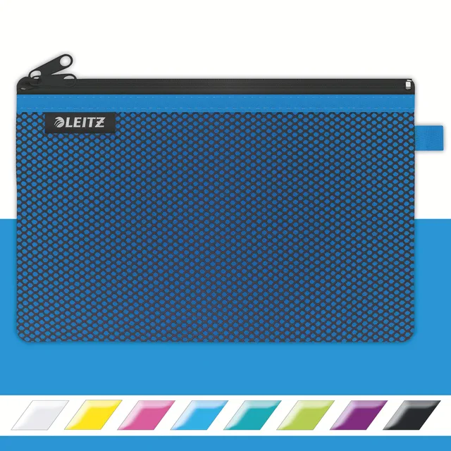 leitz-wow-astuccio-a-2-scomparti-formato-l-23x15-cm-blu-40130036 image 1