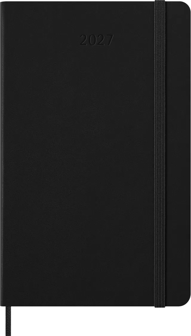 moleskine-pro-planner-2027-verticale-settimanale-large-nero-13x21-cm image 1