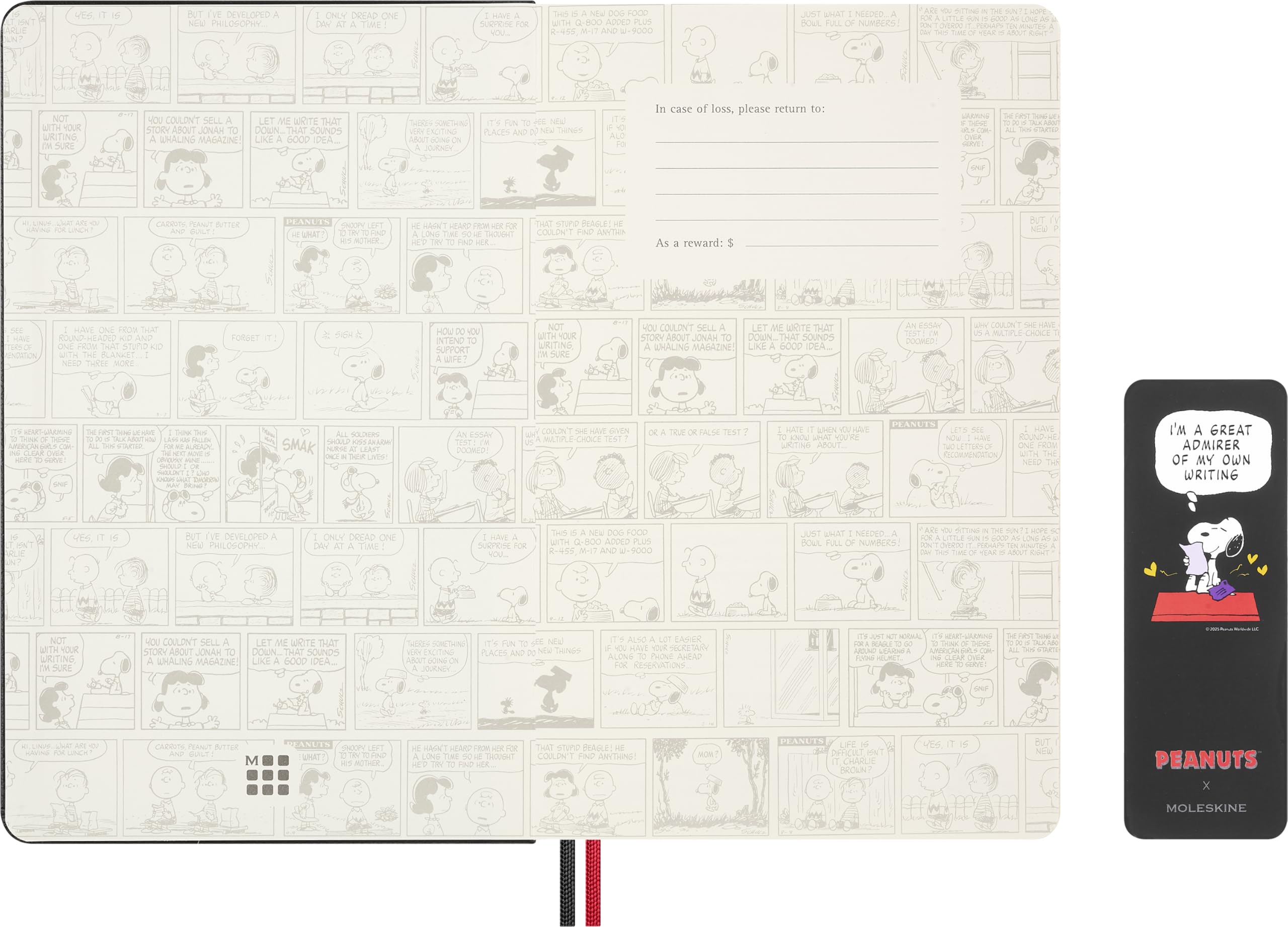 moleskine-peanuts-taccuino-large-13-x-21-cm-copertina-rigida-a-righe image 3