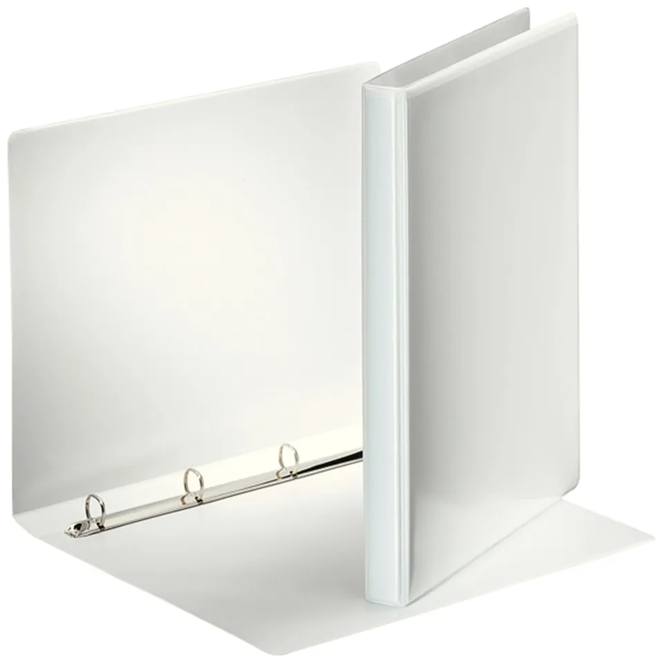 esselte-essentials-panorama-binder-4-anelli-a4-bianco-dorso-3-cm image 1