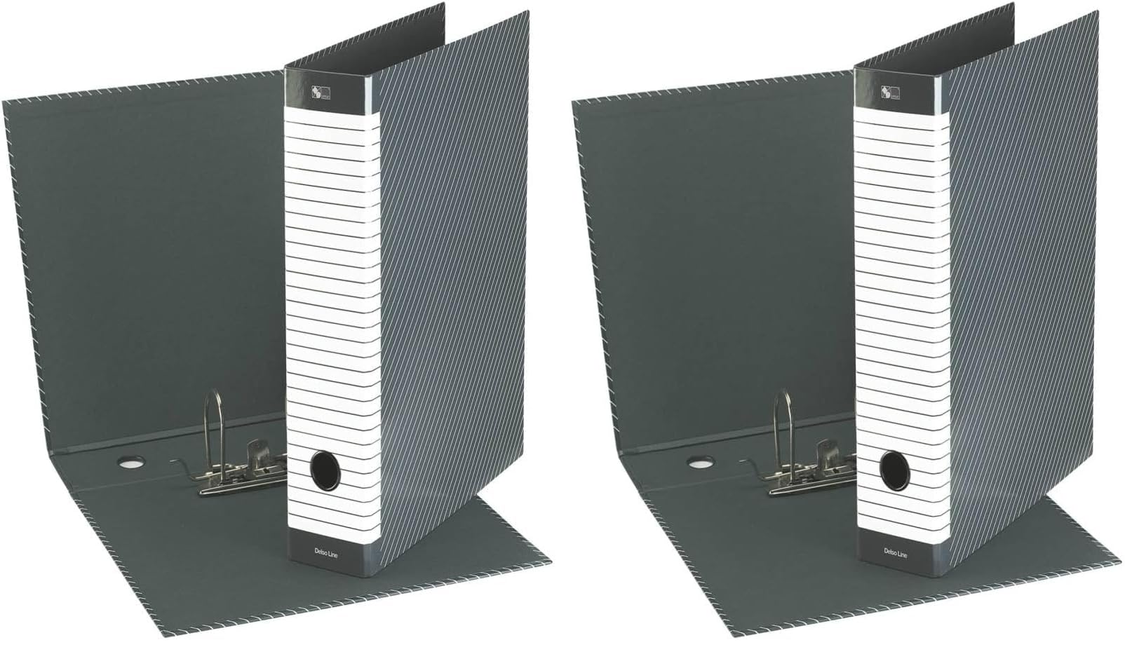 esselte-delsoline-g13-registratore-commerciale-dorso-8-cm-grigio image 8
