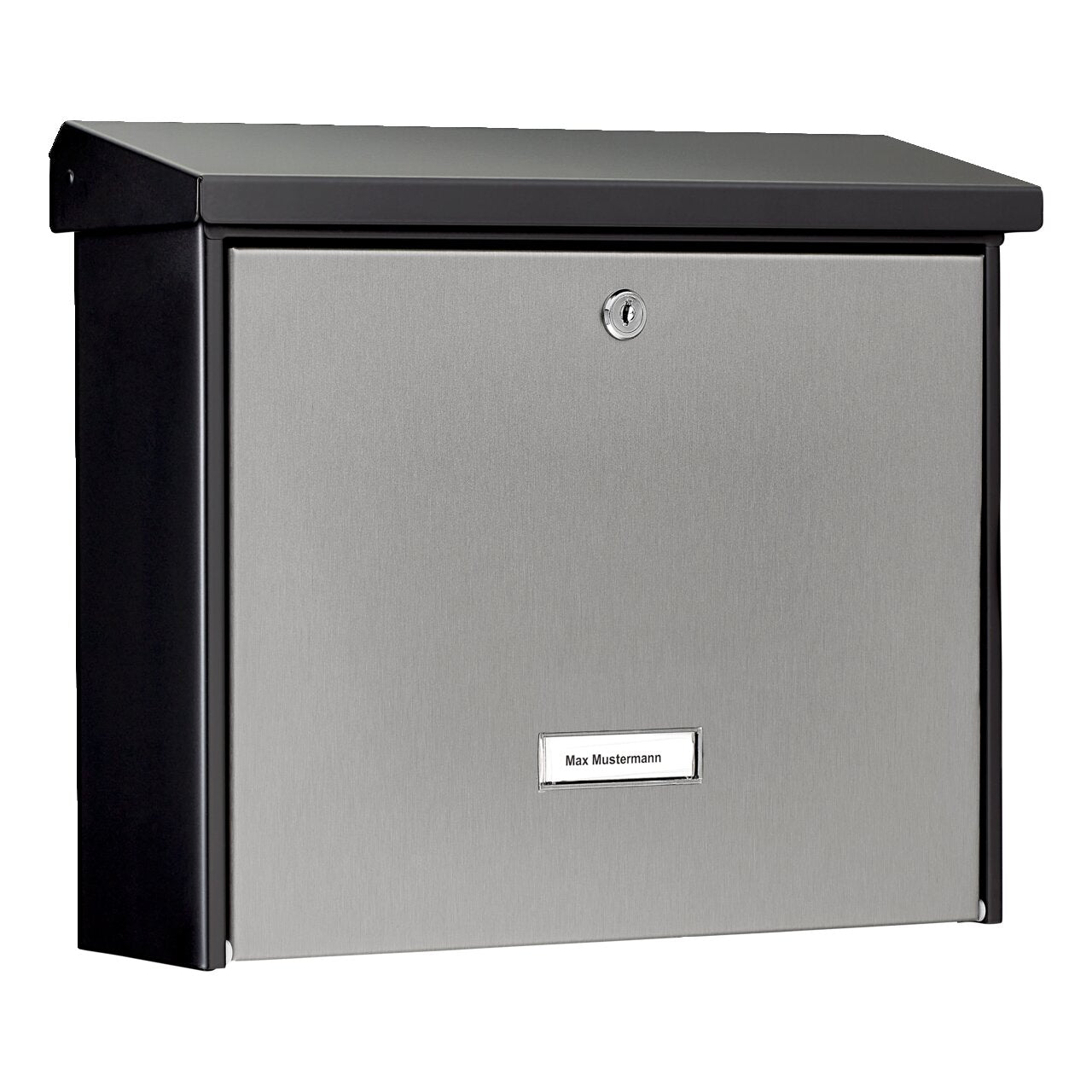 burg-w-chter-london-6867-b-s-cassetta-postale-in-acciaio-inox-nero-formato-c4 image 5