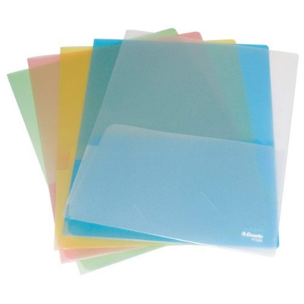 esselte-busta-a-l-doppia-a4-trasparente-5-pezzi image 4