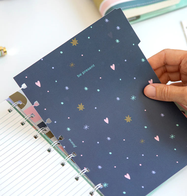 filofax-good-vibes-divisori-per-notebook-a5-set-6-in-plastica image 4
