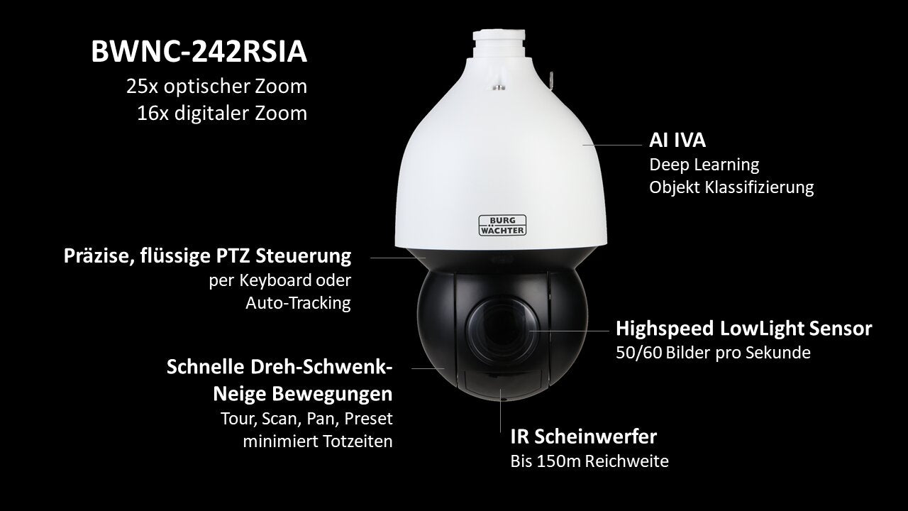burg-w-chter-bwnc-242rsia-speed-dome-ip-2mp-zoom-25x-ai image 2