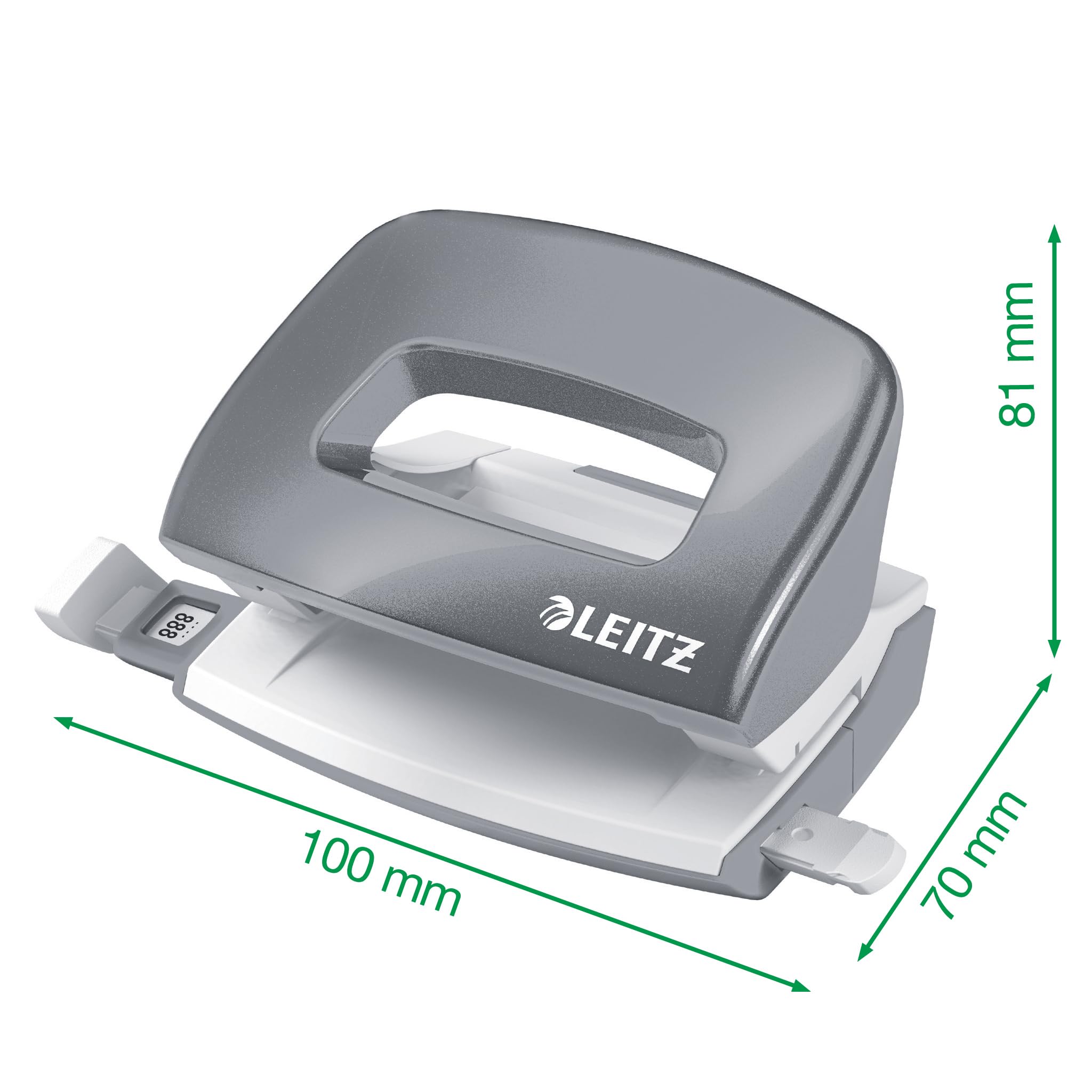 leitz-wow-set-mini-cucitrice-perforatore-10-fogli-blu image 4