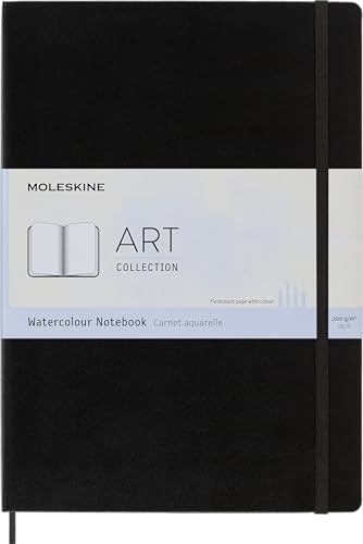 moleskine-art-watercolour-sketchbook-a4-21x29-7-cm-copertina-rigida-nera-60-pagi image 8