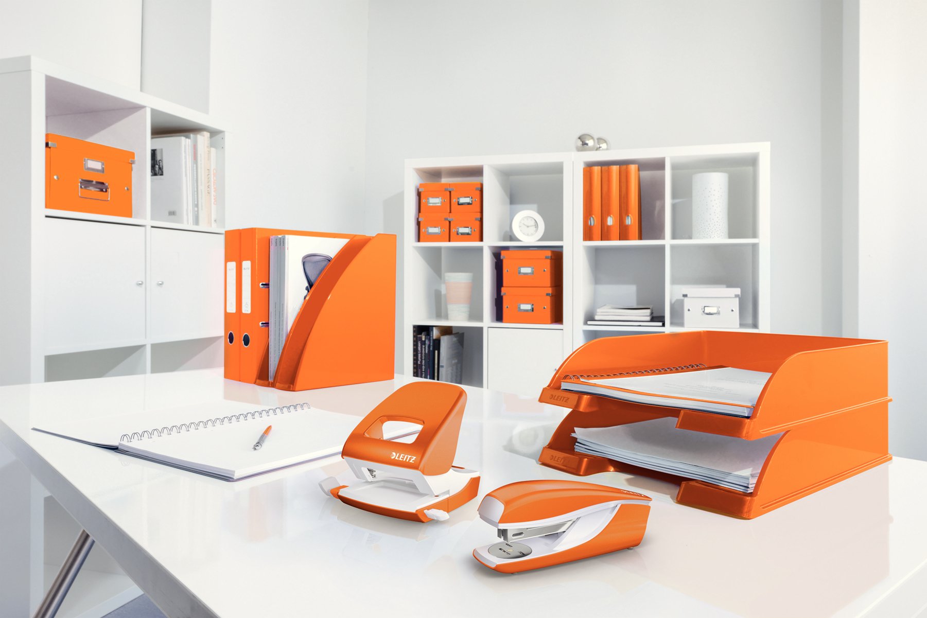 leitz-wow-cucitrice-30-fogli-arancione-metallizzato-55021044 image 7