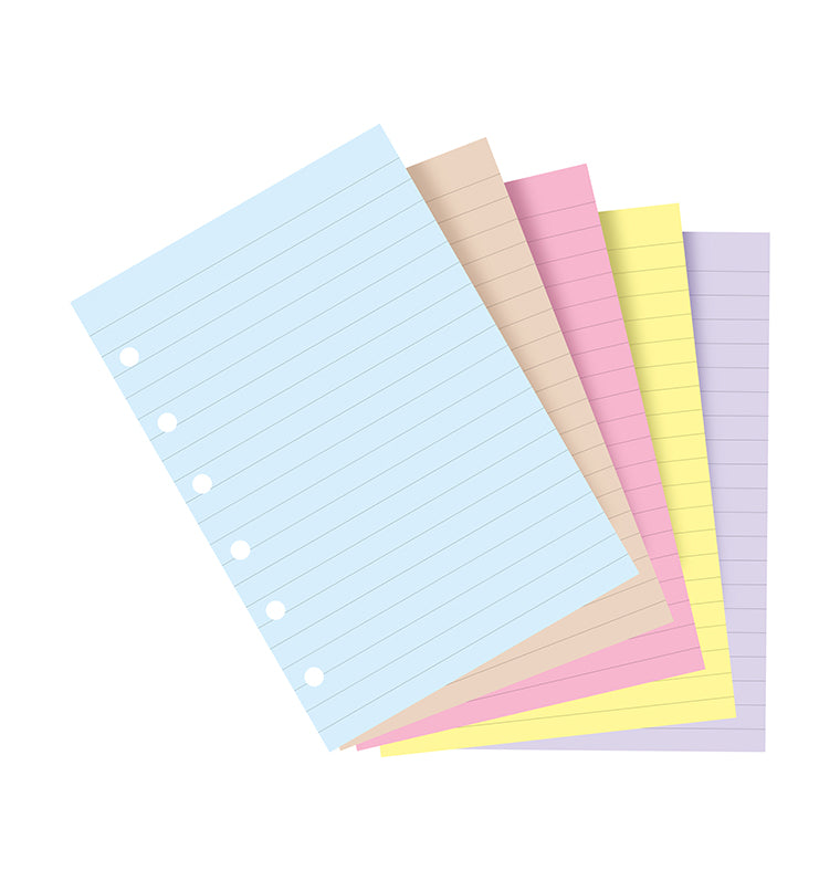 filofax-fogli-a-righe-colorati-pocket-30-pz image 5