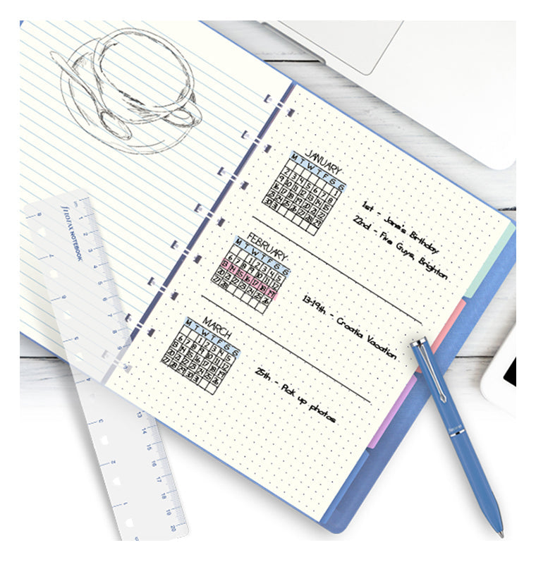 filofax-notebook-refill-dotted-a5 image 7