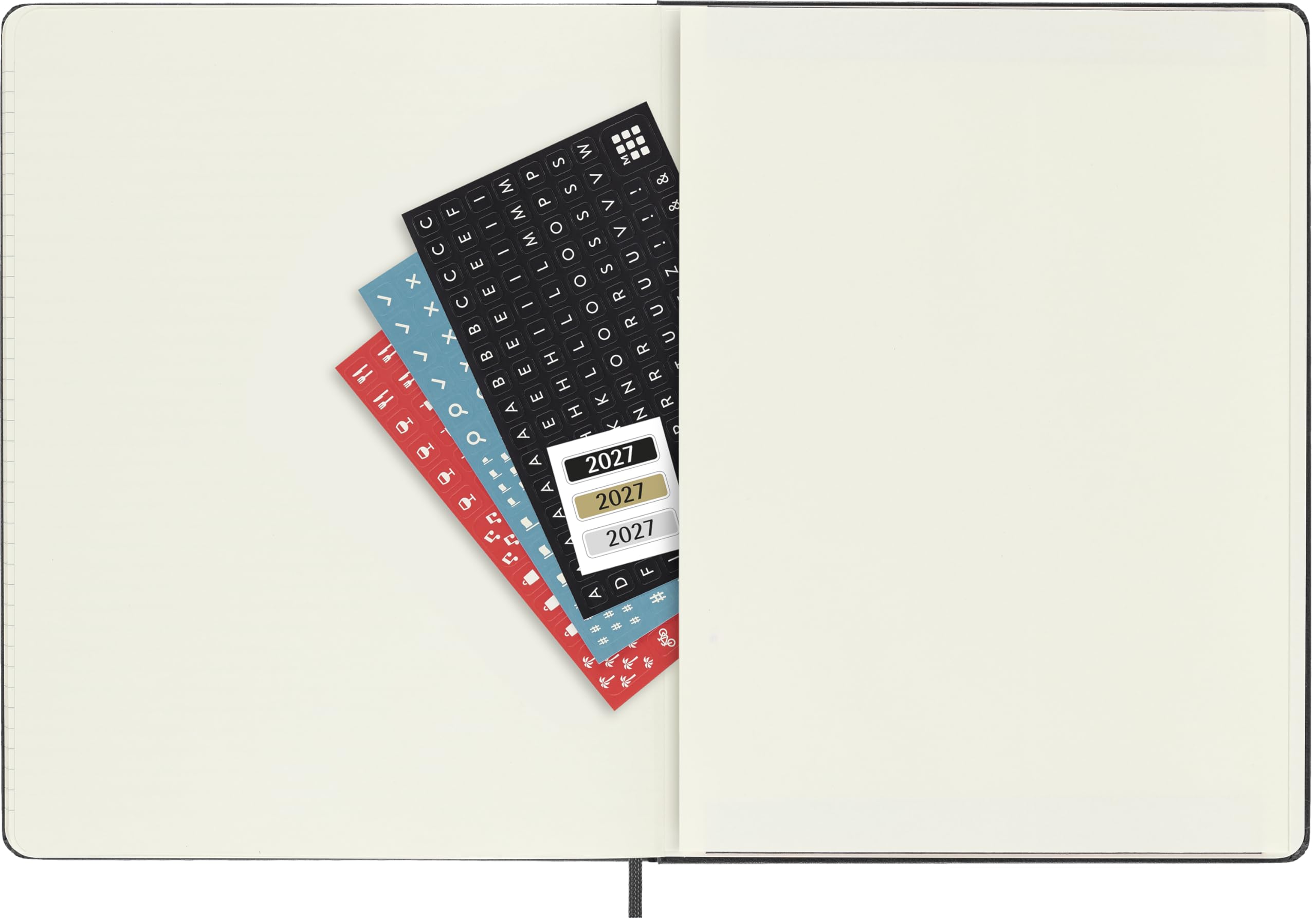 moleskine-agenda-settimanale-2027-12-mesi-xl-19x25-cm-nera image 5