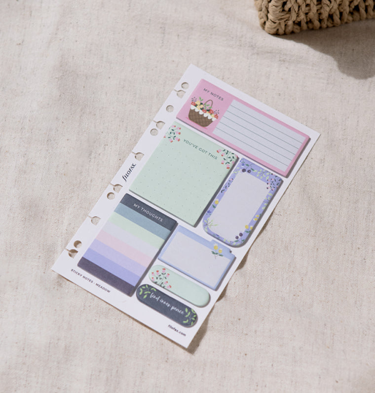 filofax-meadow-sticky-notes-set-riposizionabili image 3