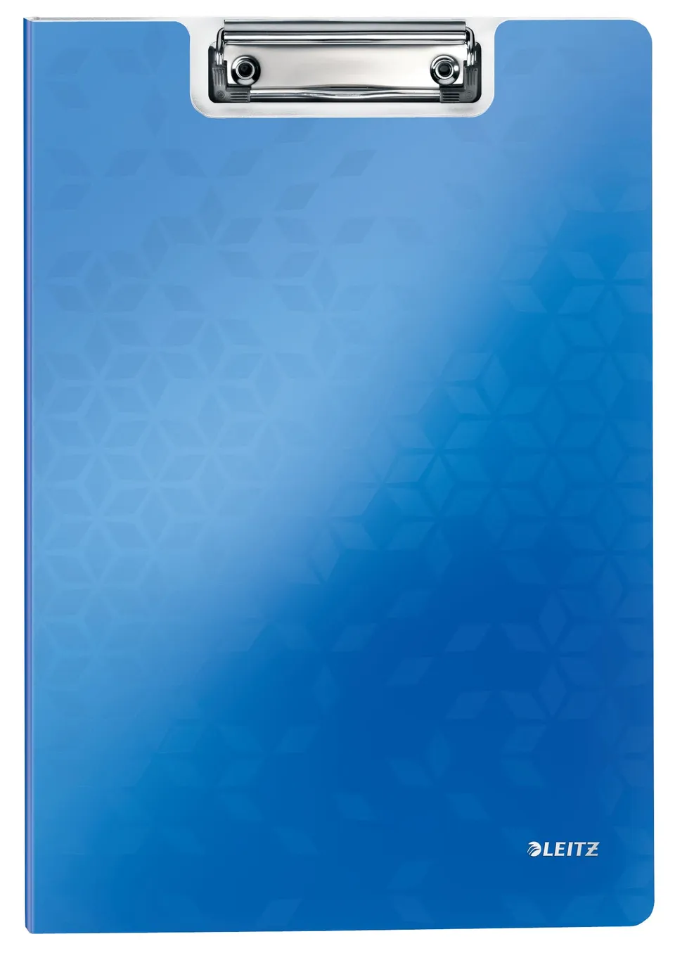 leitz-wow-portablocco-a4-con-cover-e-clip-blu-metallizzato image 1