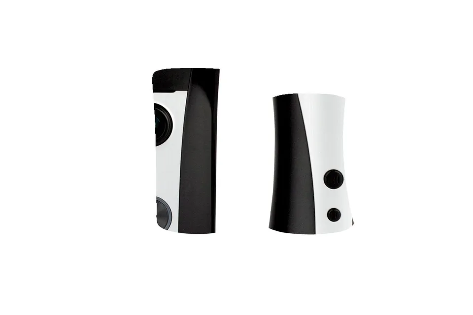 burg-w-chter-door-eguard-dg8500-video-citofono-nero-argento image 1