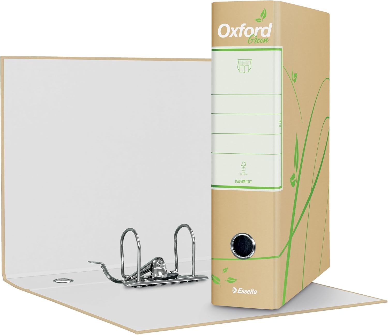 esselte-oxford-green-g85-set-3-registratori-protocollo-8cm-avana image 7