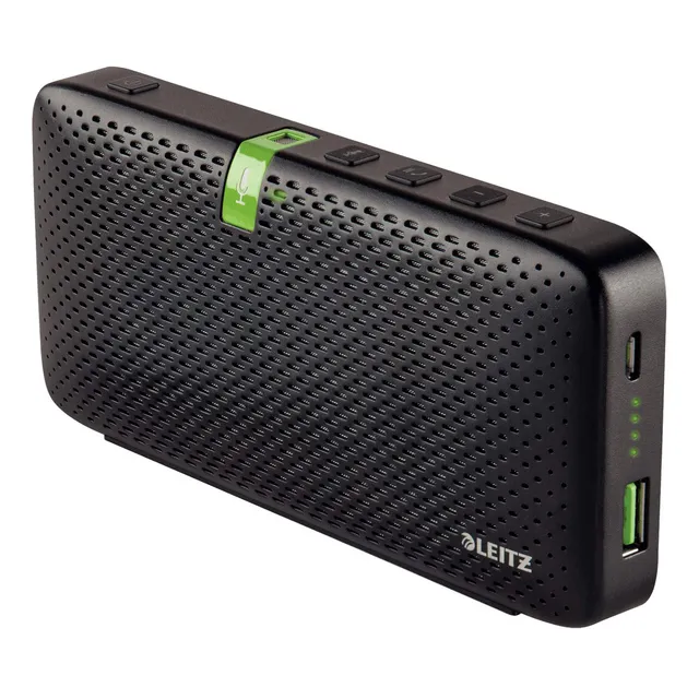 leitz-cassa-stereo-bluetooth-conferenza-nero-65190095 image 1