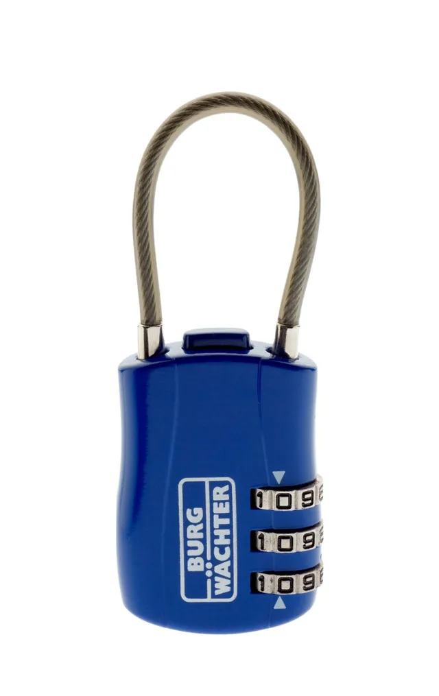 burg-w-chter-combi-73-30-lucchetto-a-combinazione-blu-giallo image 1