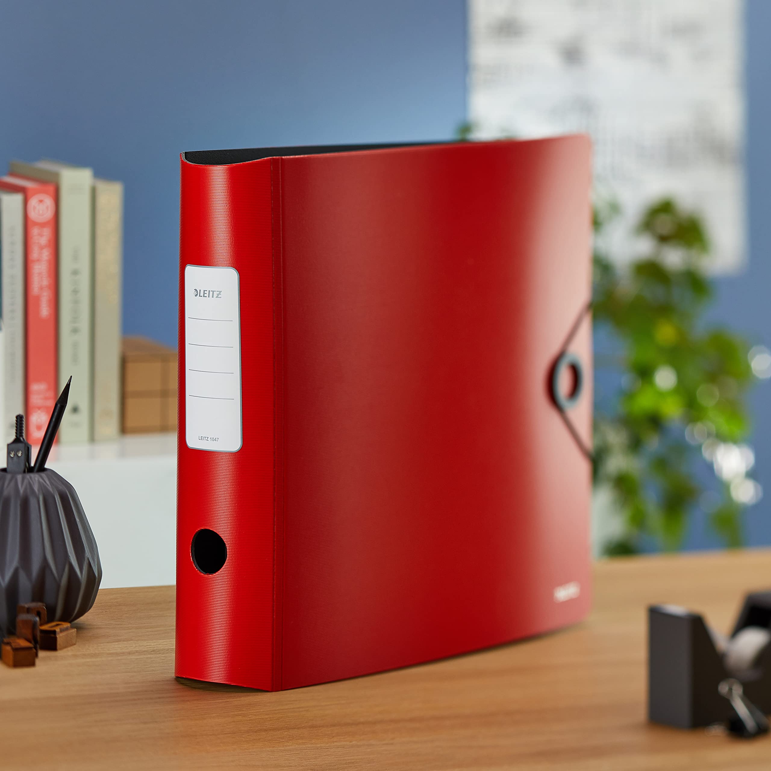 leitz-active-solid-registratore-a-leva-180-a4-dorso-82-mm-rosso image 2