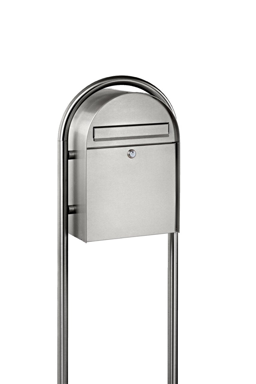 burg-w-chter-nordic-st-nder-3685-ni-supporto-per-cassetta-postale-in-acciaio-ino image 1